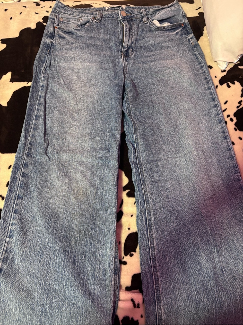 YMI Light Blue Wide Leg Jeans